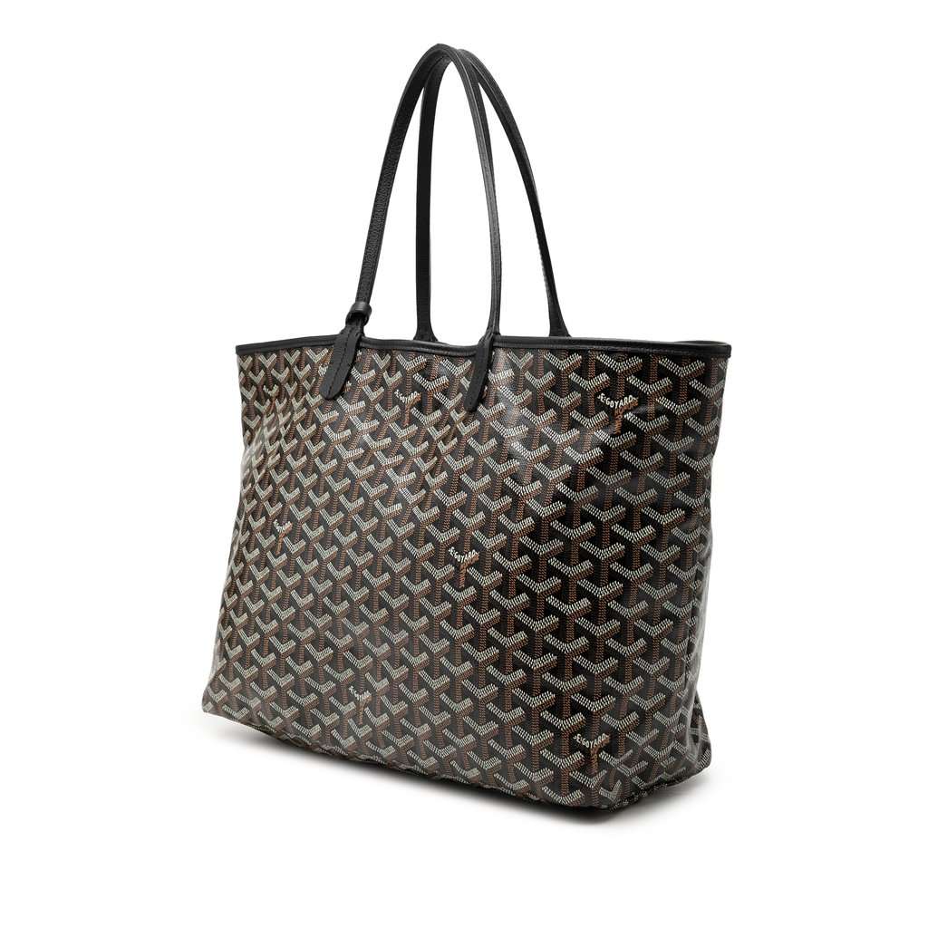 Goyard Goyardine Saint Louis PM Black Very good - Back View