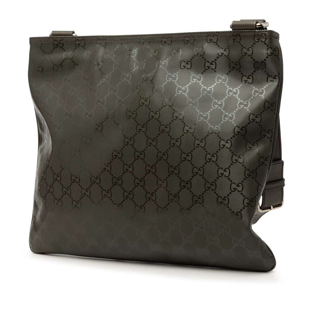 Gucci GG Imprime Crossbody Brown Very good condition - Back View