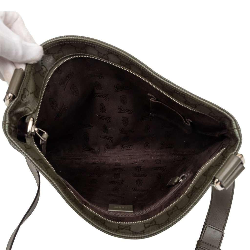 Gucci GG Imprime Crossbody Brown Very good condition - Model View