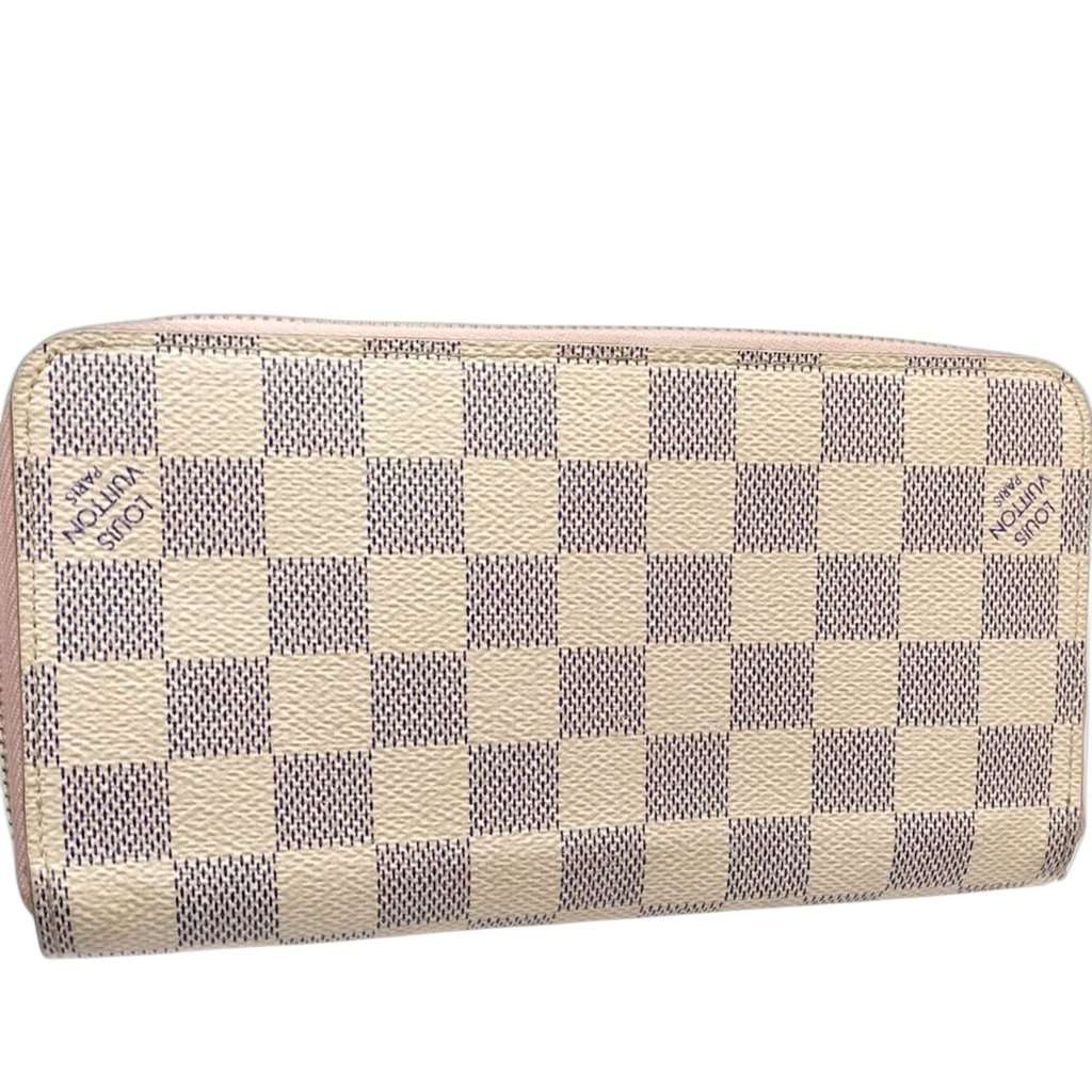 Louis Vuitton Damier Azur Zippy Wallet White Very good condition - Back View