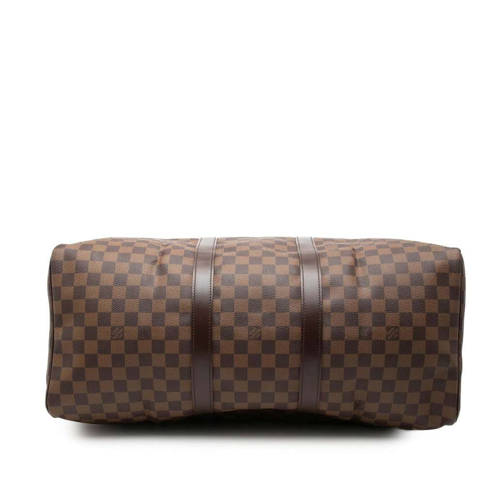 Louis Vuitton Damier Ebene Keepall 50 Brown Very good - Inside View