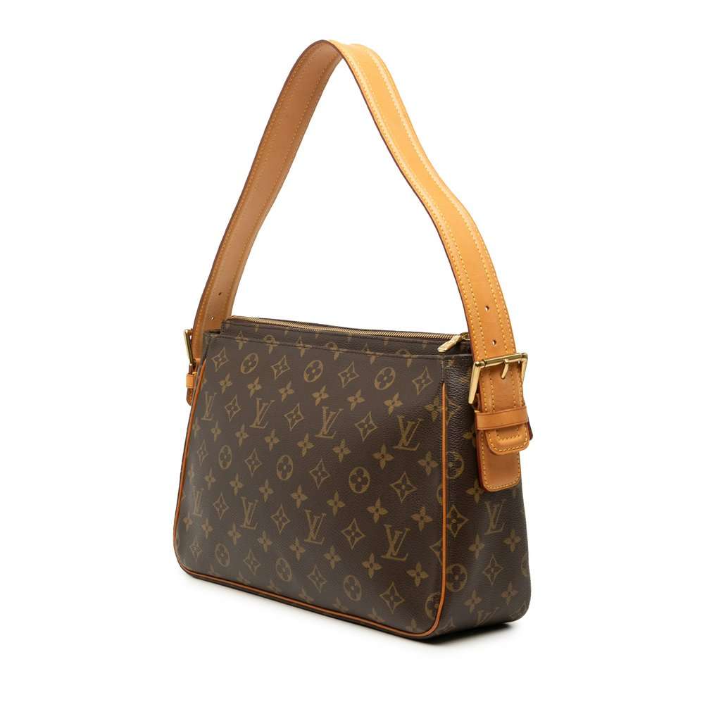 Louis Vuitton Monogram Viva Cite GM Brown Very good condition - Back View