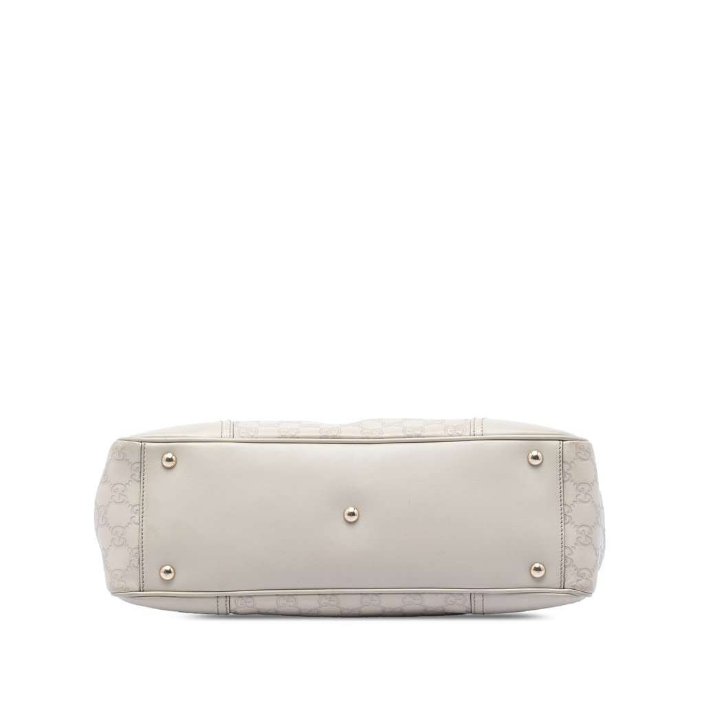 Gucci Guccissima Web Princy Tote Beige Leather Very good condition - Inside View