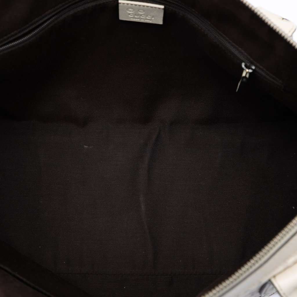 Gucci Guccissima Web Princy Tote Beige Leather Very good condition - Model View