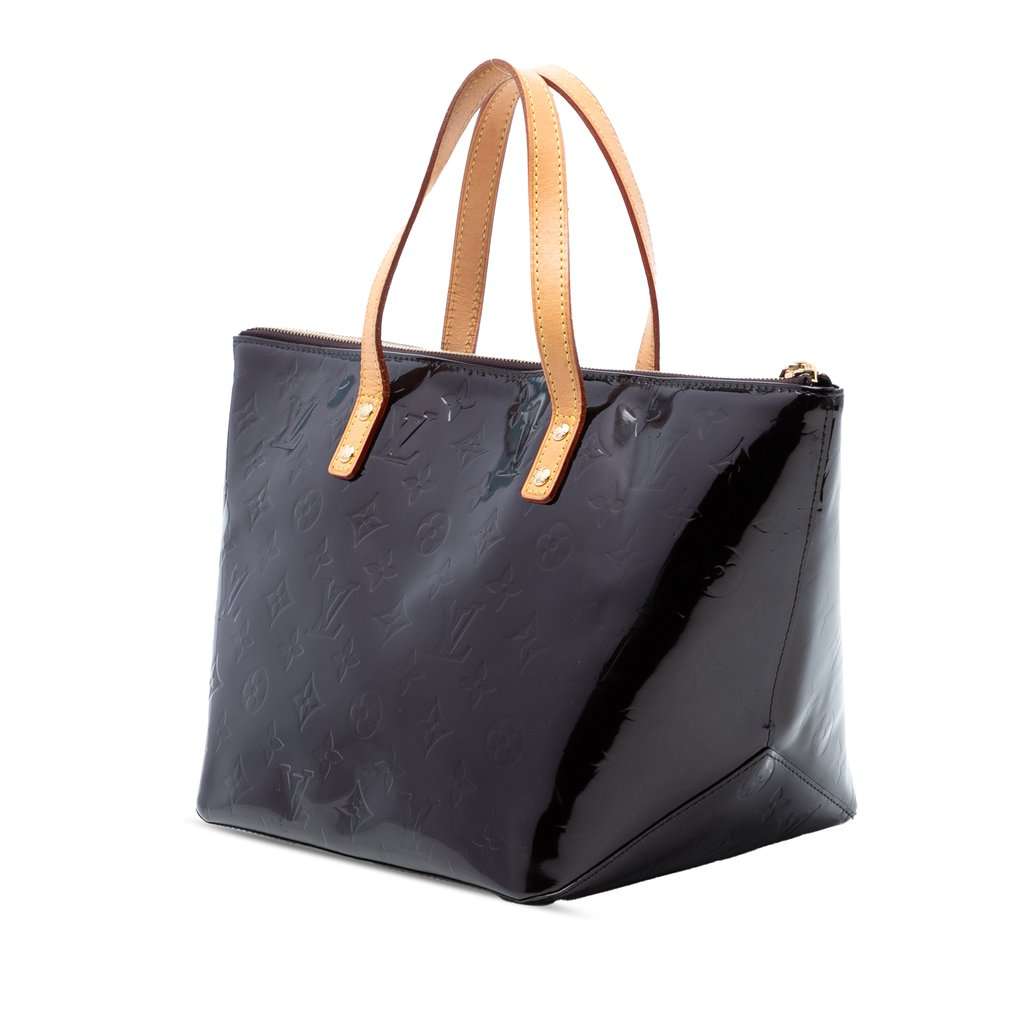 Louis Vuitton Monogram Vernis Bellevue PM Purple Leather Very good condition - Back View