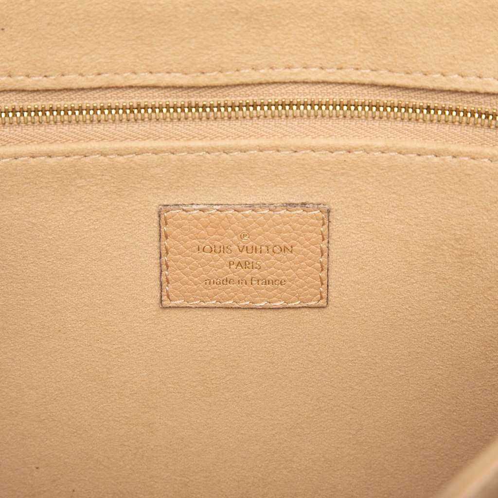 Louis Vuitton Monogram Empreinte Saint Germain PM Beige Leather Very good - Box View
