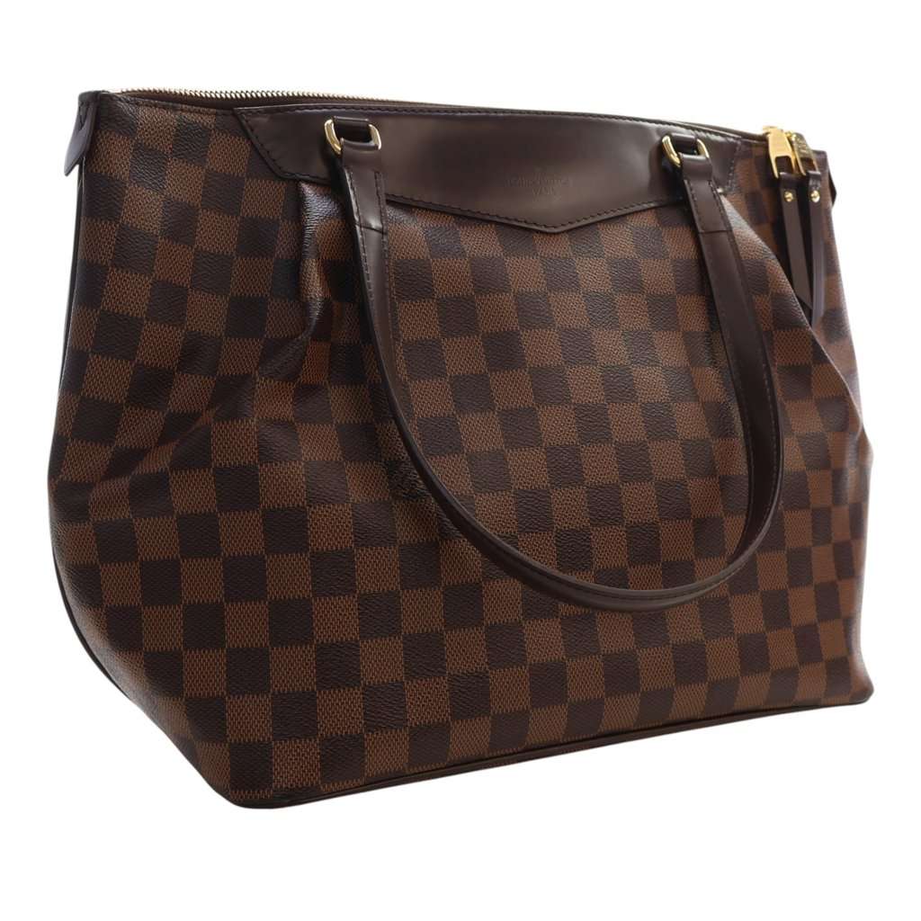 Louis Vuitton Damier Ebene Westminster GM Brown Very good - Back View