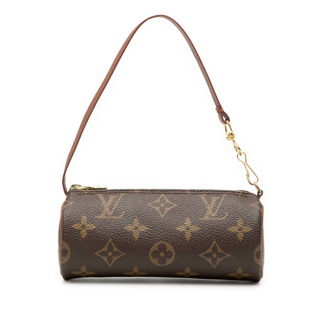 Louis Vuitton Monogram Papillon Pochette Brown Very good condition - Front View