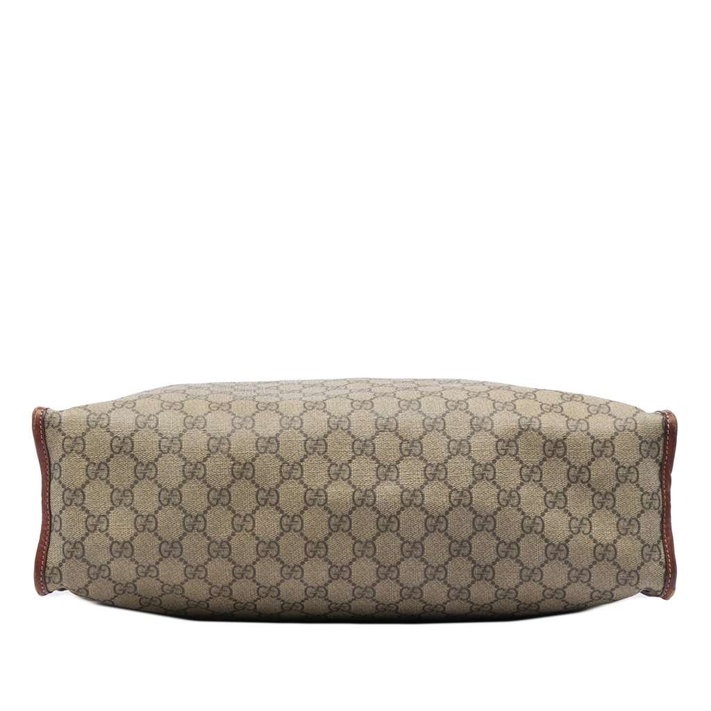 Gucci GG Supreme Web Tote Beige Very good condition - Inside View