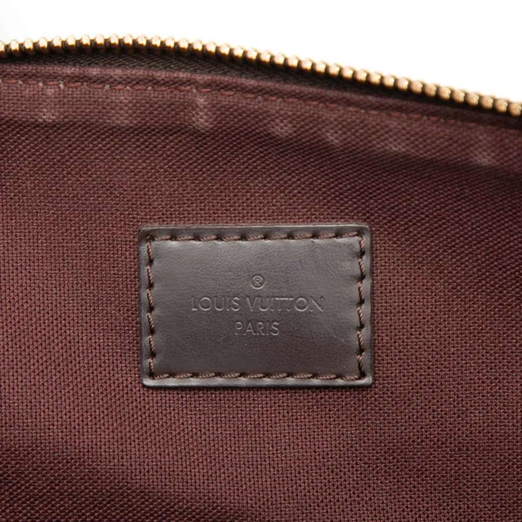 Louis Vuitton Damier Ebene Iena PM Brown Very good - Box View