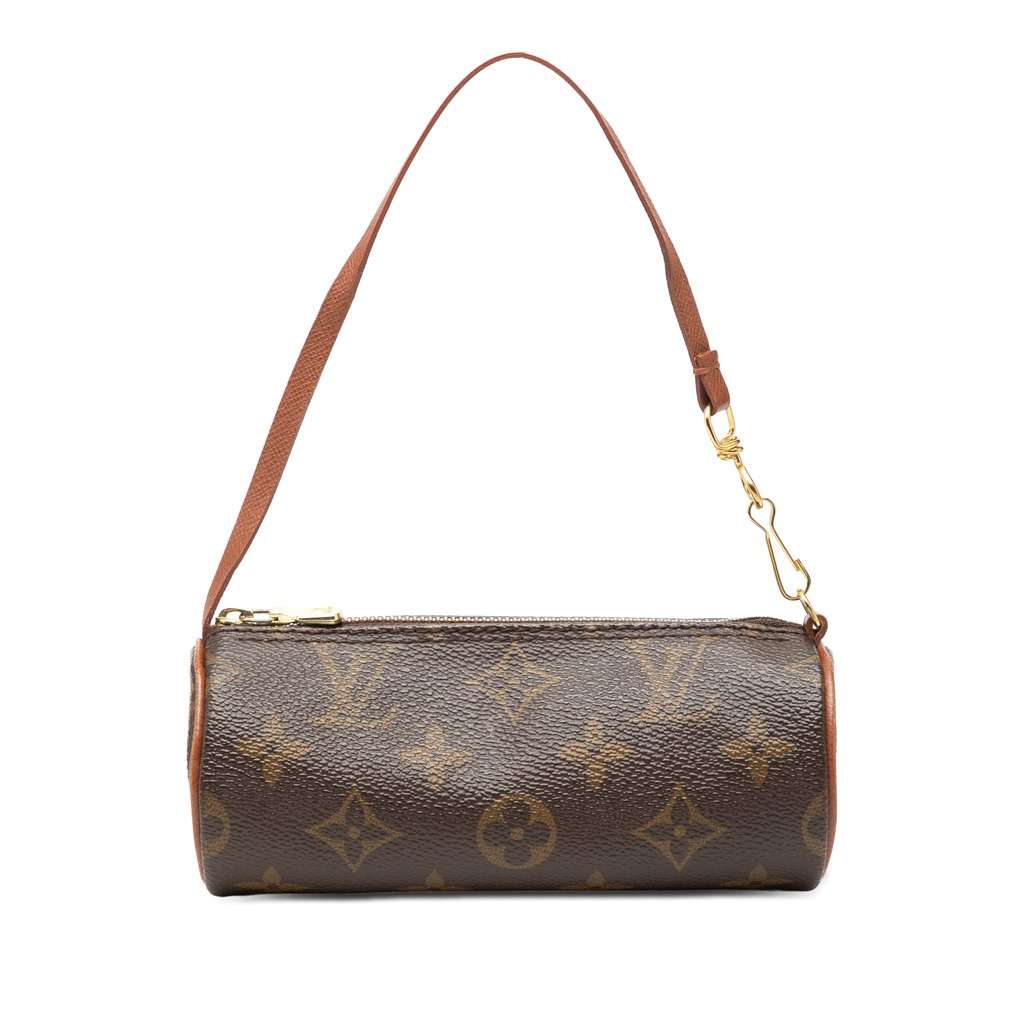Louis Vuitton Monogram Papillon Pochette Brown Very good - Front View