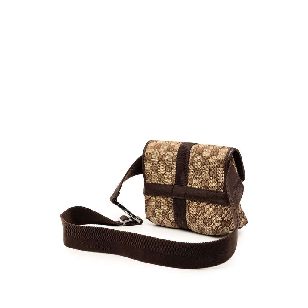 Gucci GG Canvas Belt Bag Beige Good condition - Back View