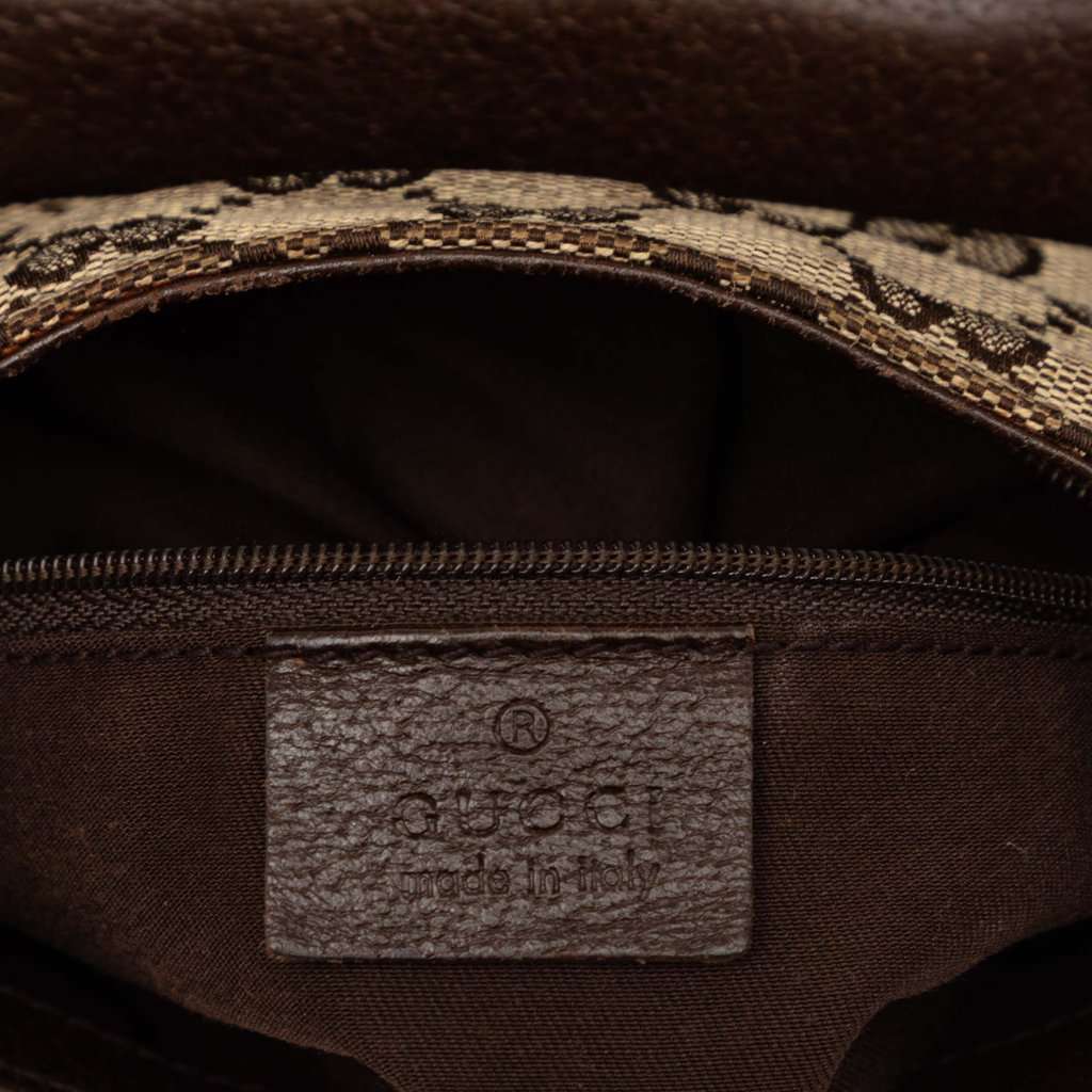 Gucci GG Canvas Belt Bag Beige Good condition - Box View