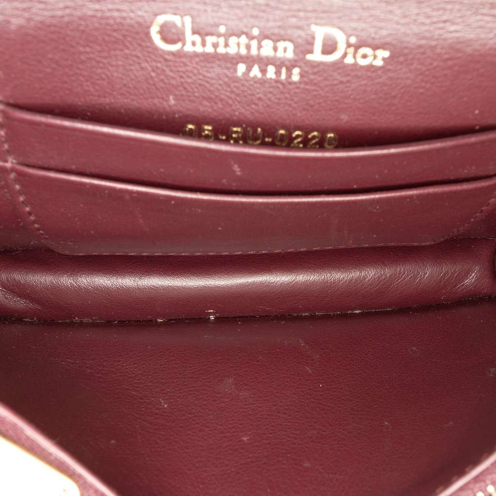 Dior Oblique Canvas Saddle Belt Bag Red Very good condition - Model View
