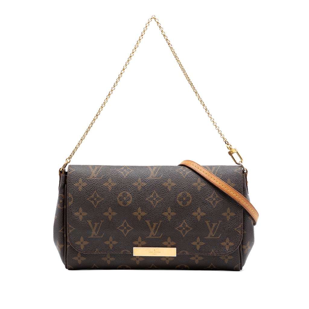 Louis Vuitton Monogram Favorite PM Brown Very good - Front View