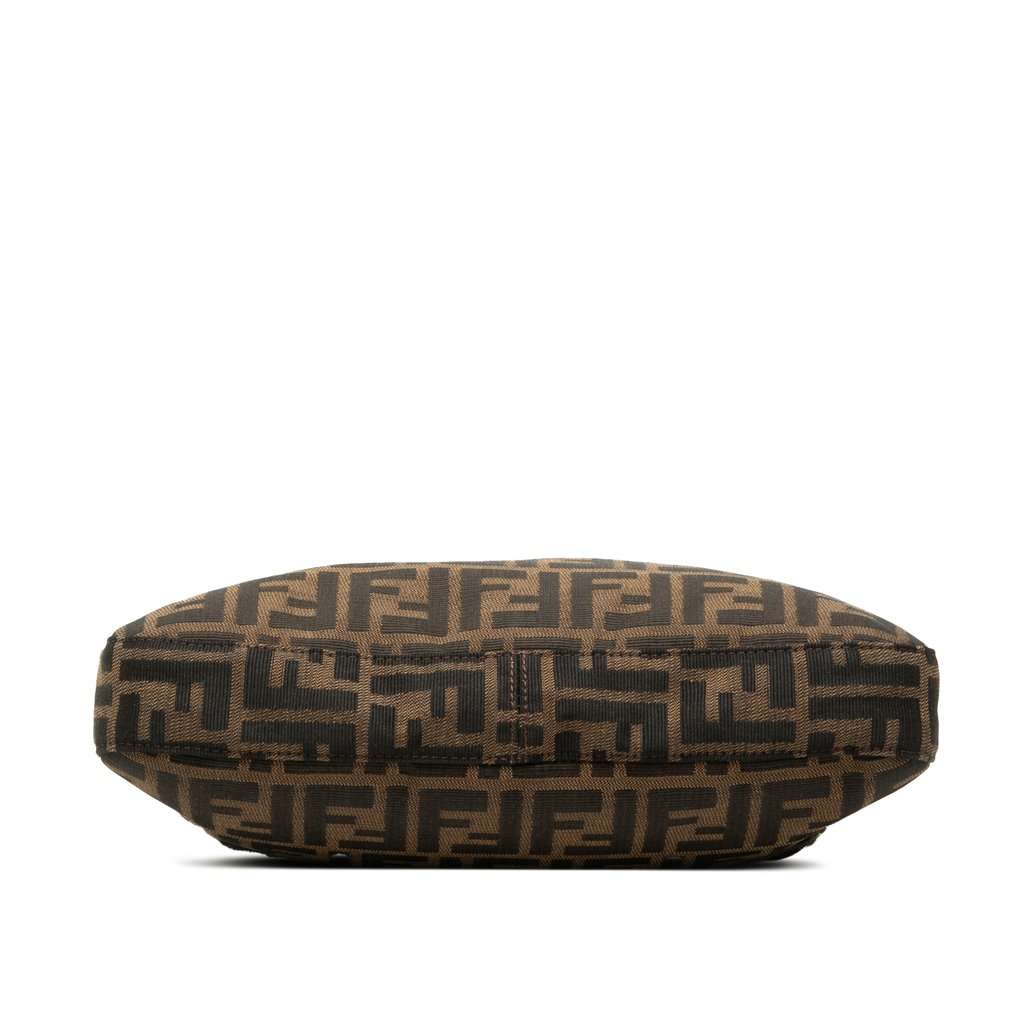 Fendi Zucca Canvas Shoulder Bag Brown Very good condition - Inside View