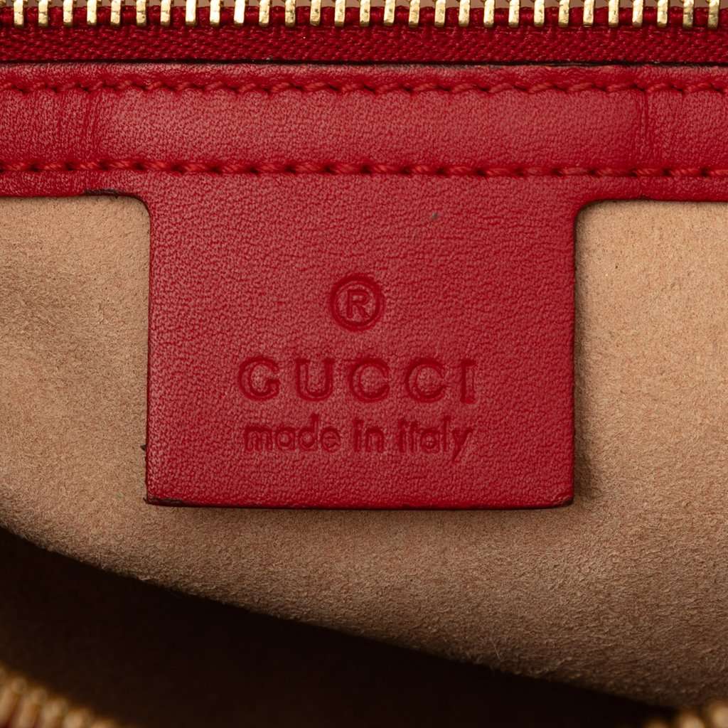 Gucci Small GG Supreme Blooms Satchel Beige Very good - Box View