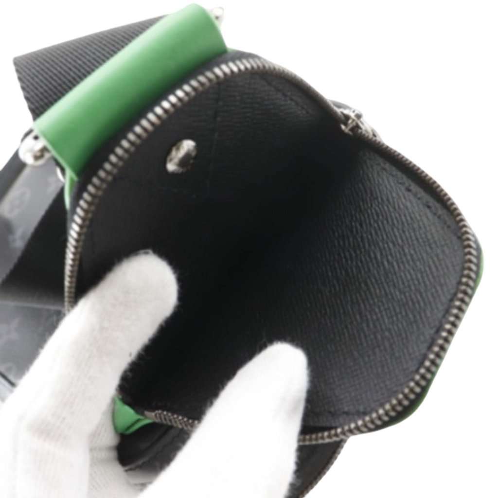 Louis Vuitton Monogram Eclipse Avenue Slingbag PM Black Very good condition - Model View