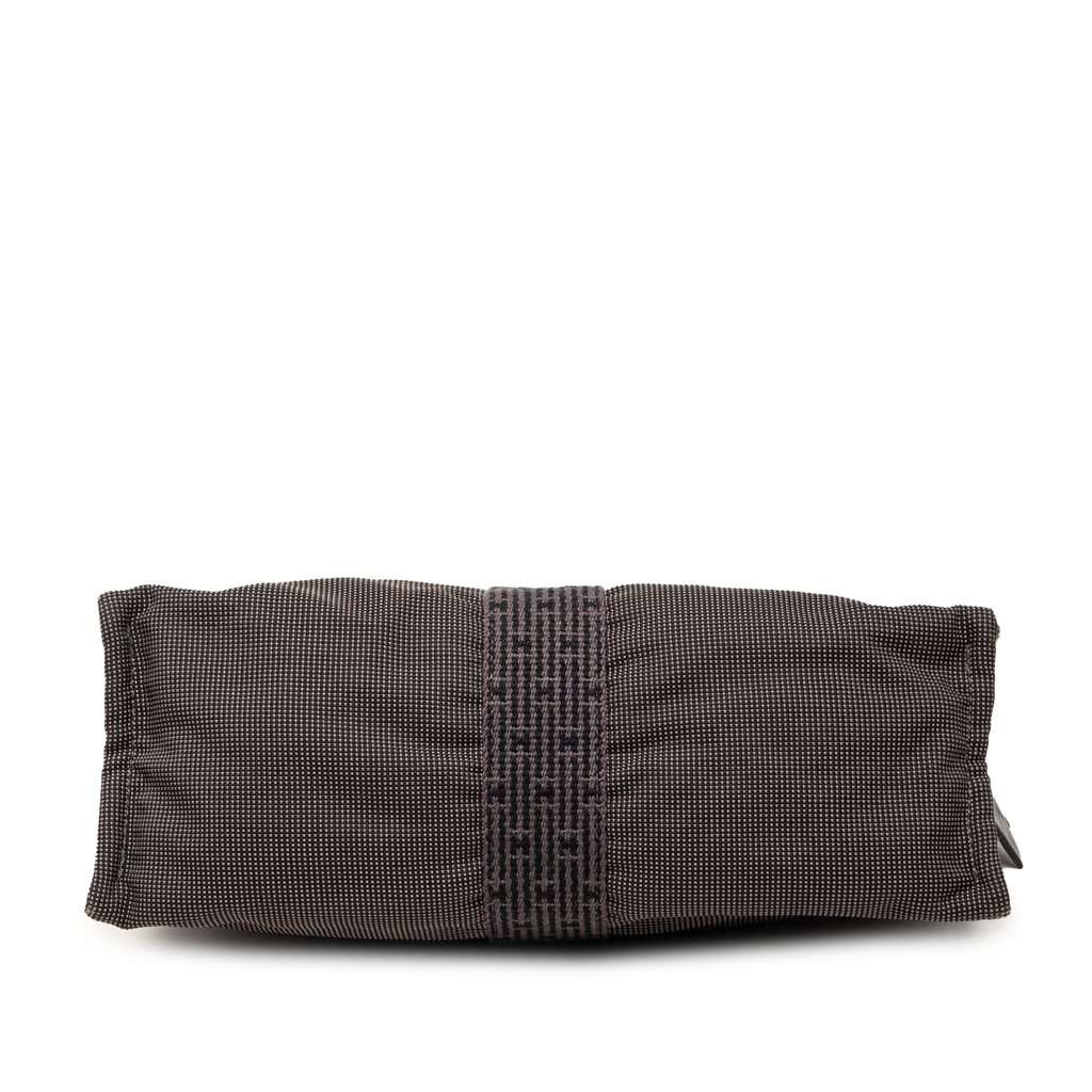 Hermès Canvas Herline Clutch Black Very good - Inside View