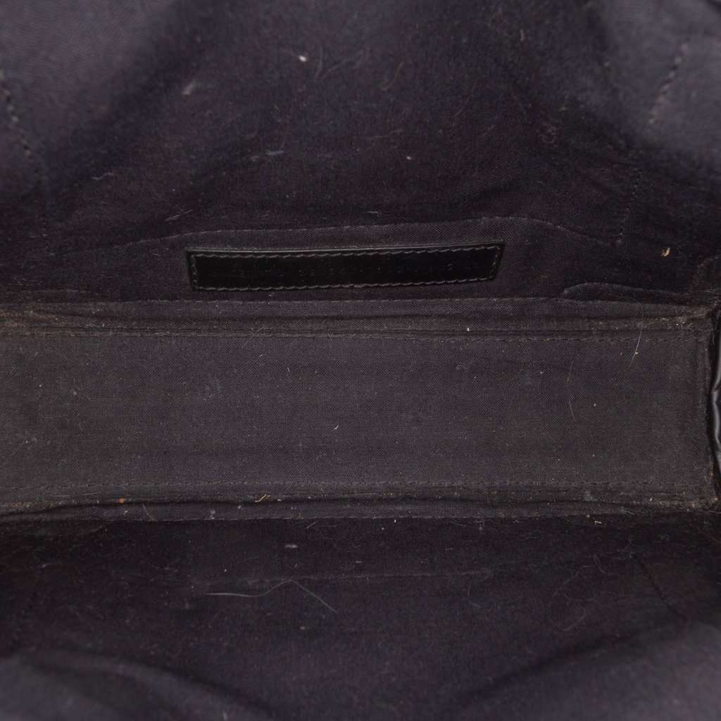 Balenciaga Denim Navy Cabas Satchel XS Black Very good - Model View