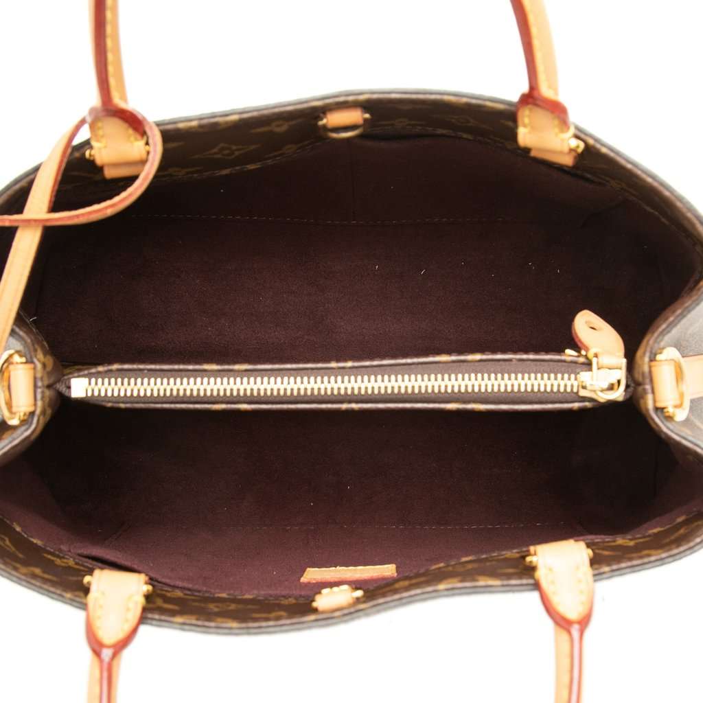 Louis Vuitton Monogram Montaigne MM Brown Very good condition - Model View