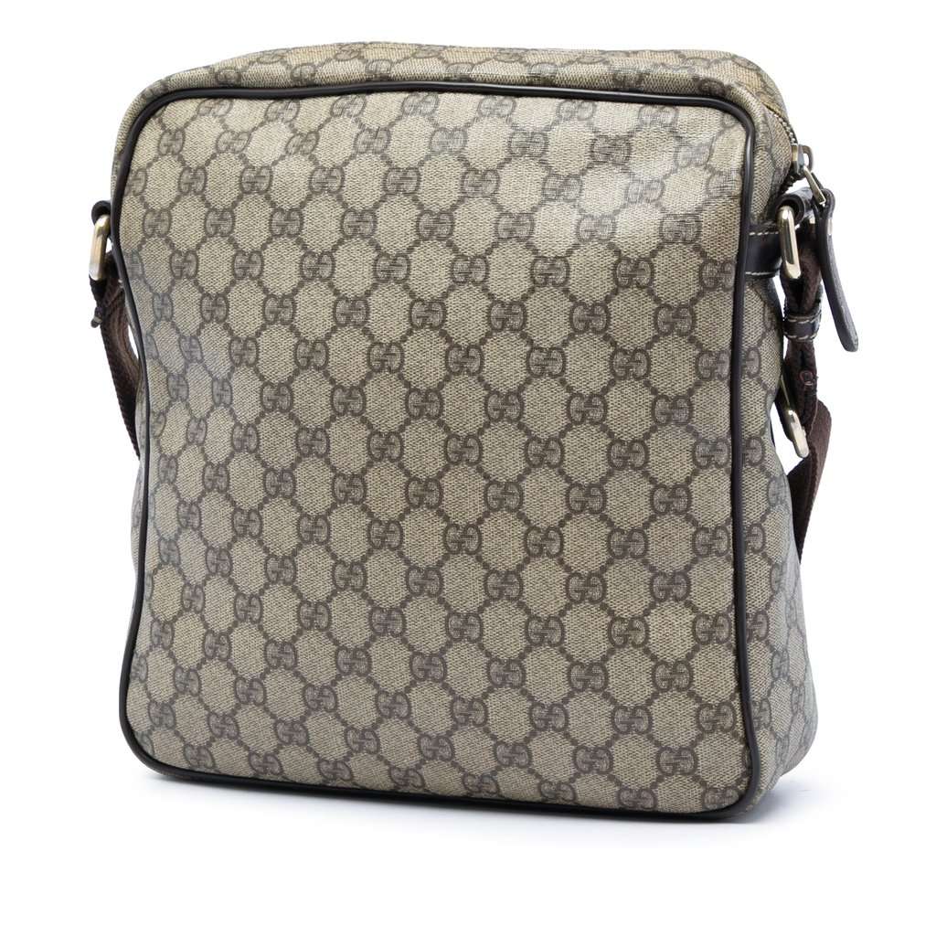 Gucci GG Supreme Crossbody Beige Very good - Back View
