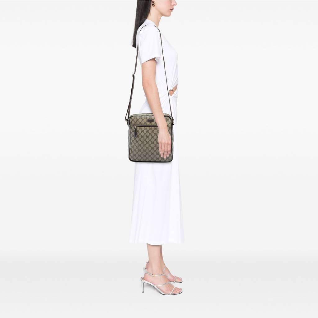 Gucci GG Supreme Crossbody Beige Very good - Box View