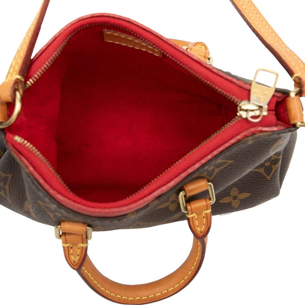 Louis Vuitton Monogram Nano Pallas Brown Very good condition - Model View