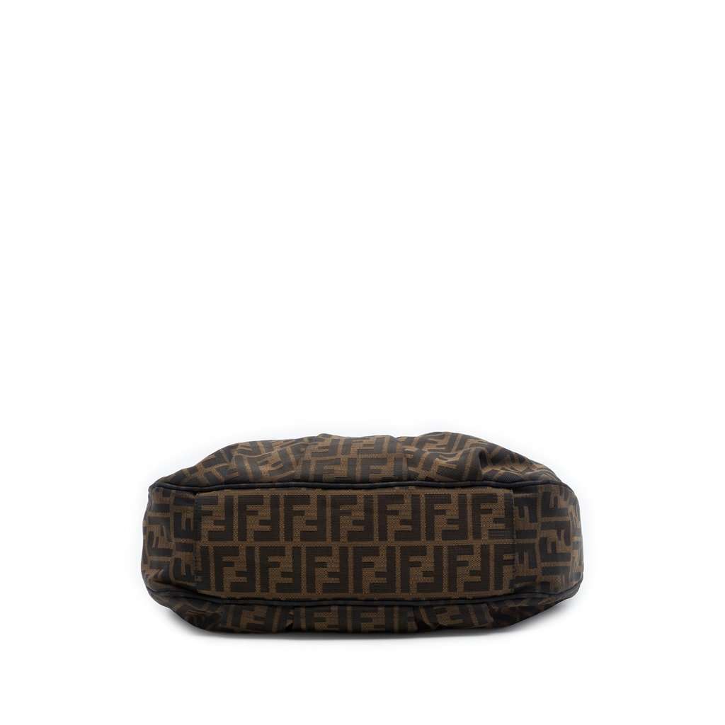Fendi Zucca Canvas Mia Hobo Brown Very good condition - Inside View
