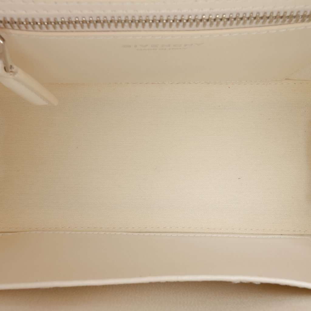 Givenchy Mini Calfskin 4G Antigona Lock Satchel White Leather Very good condition - Model View