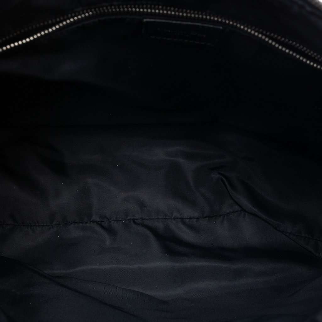 Dior Diorissimo Trotter Canvas Crossbody Black Very good condition - Model View