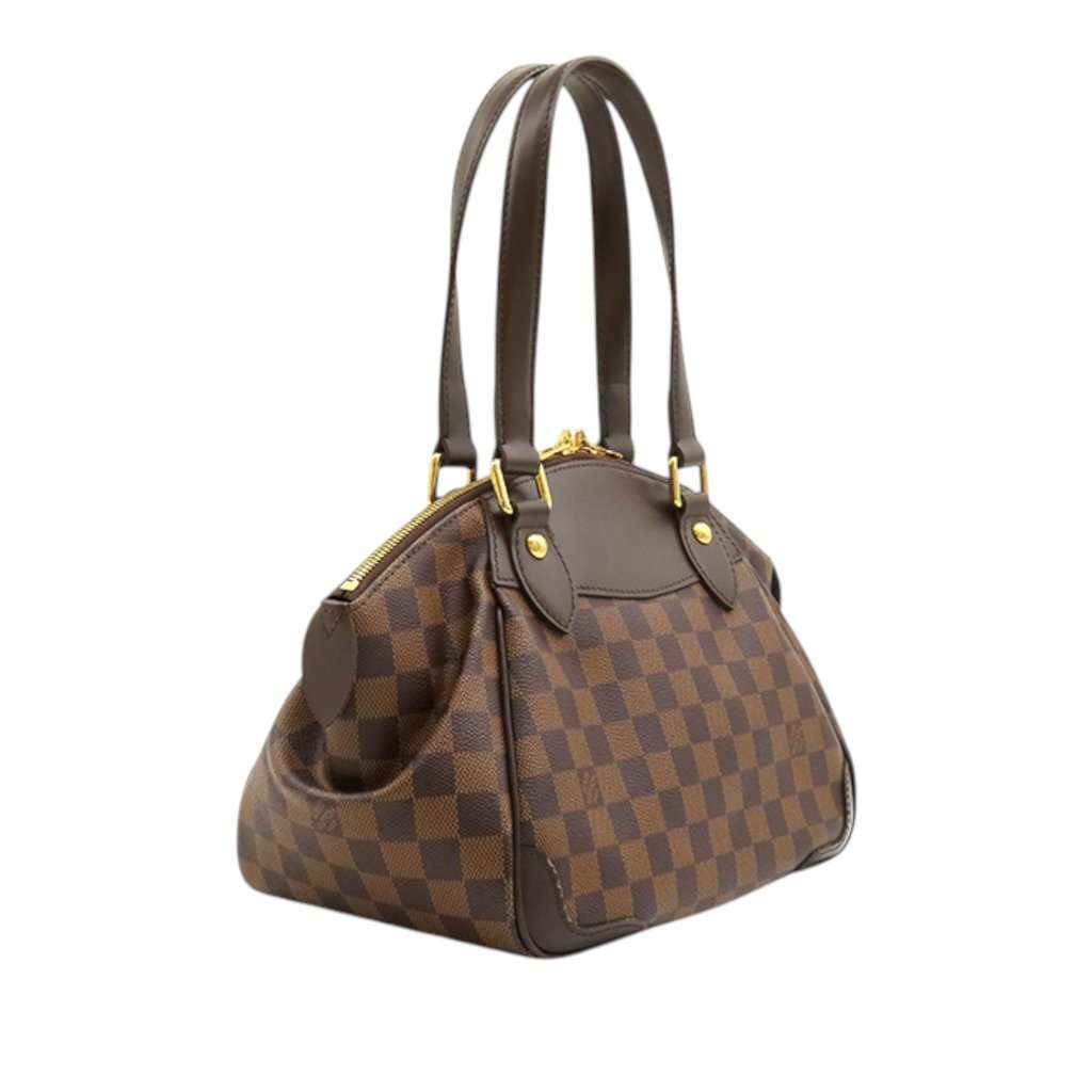 Louis Vuitton Damier Ebene Verona PM Brown Very good - Back View