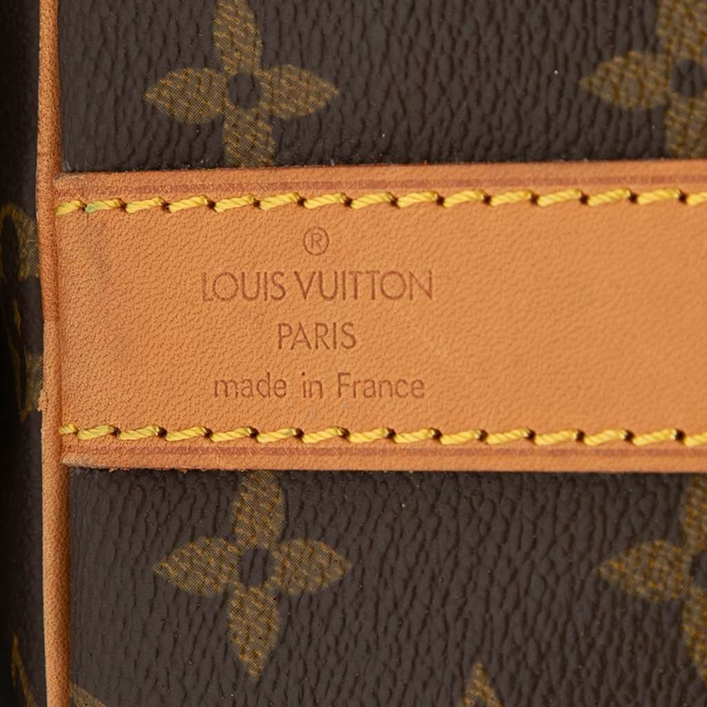 Louis Vuitton Monogram Keepall Bandouliere 55 Brown Very good - Box View
