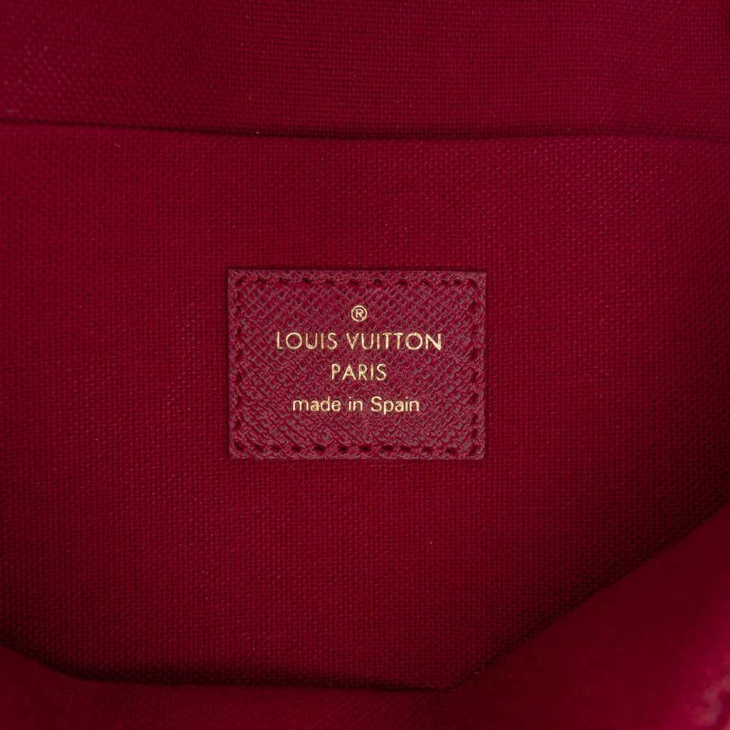 Louis Vuitton Monogram Pochette Felicie Brown Very good - Box View