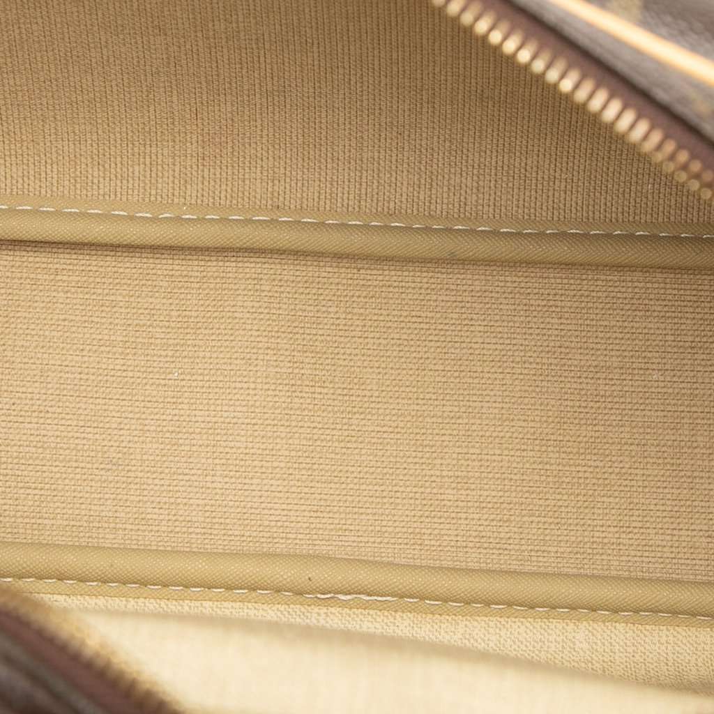 Louis Vuitton Monogram Reporter PM Brown Very good - Model View