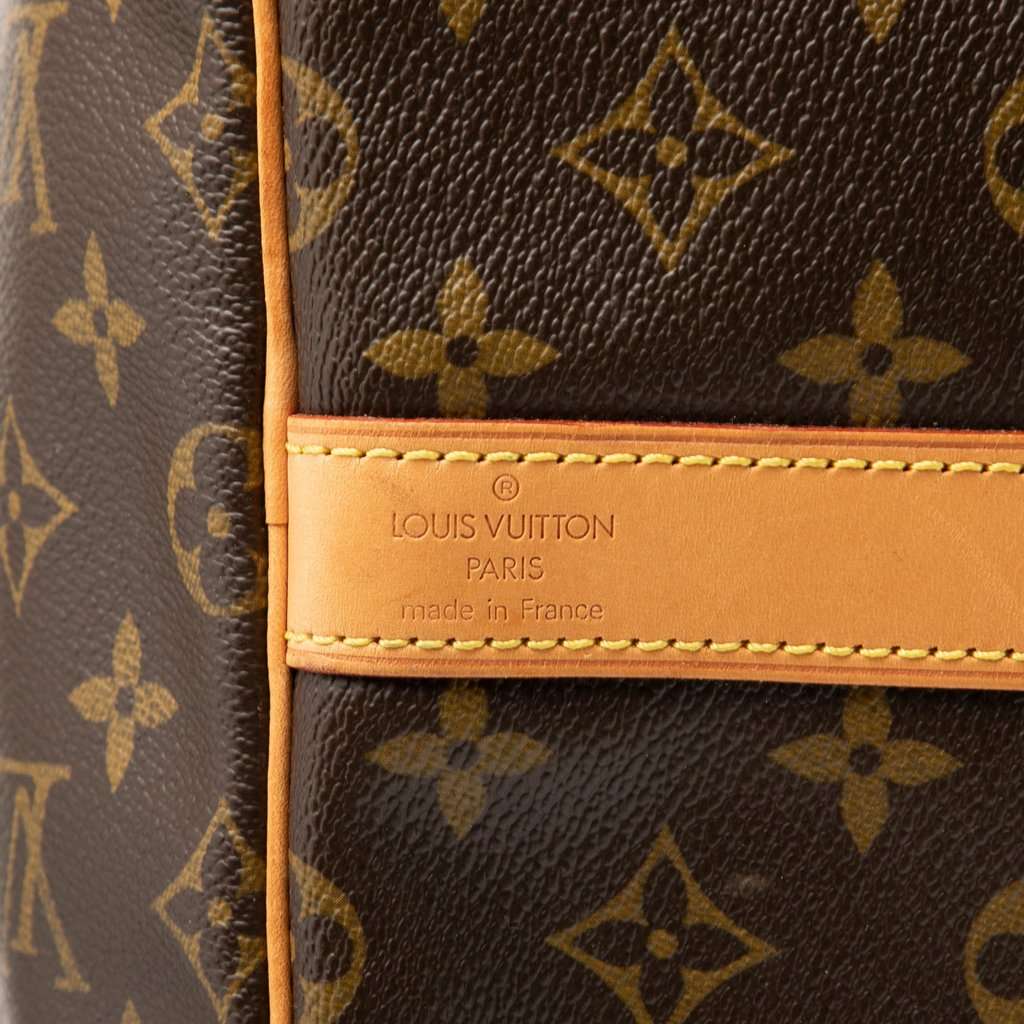 Louis Vuitton Monogram Keepall Bandouliere 55 Brown Very good - Box View