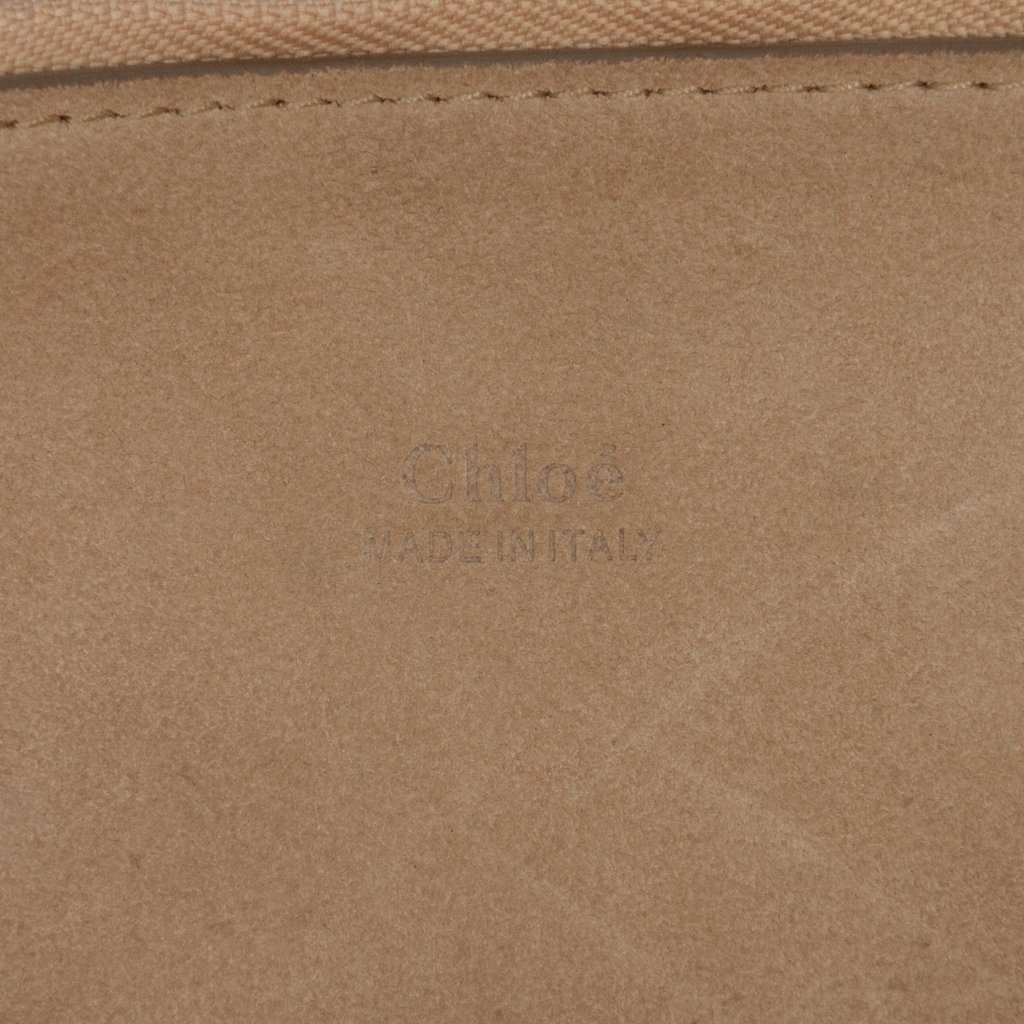 Chloé Medium Calfskin and Suede Faye Crossbody Blue Leather Very good - Box View