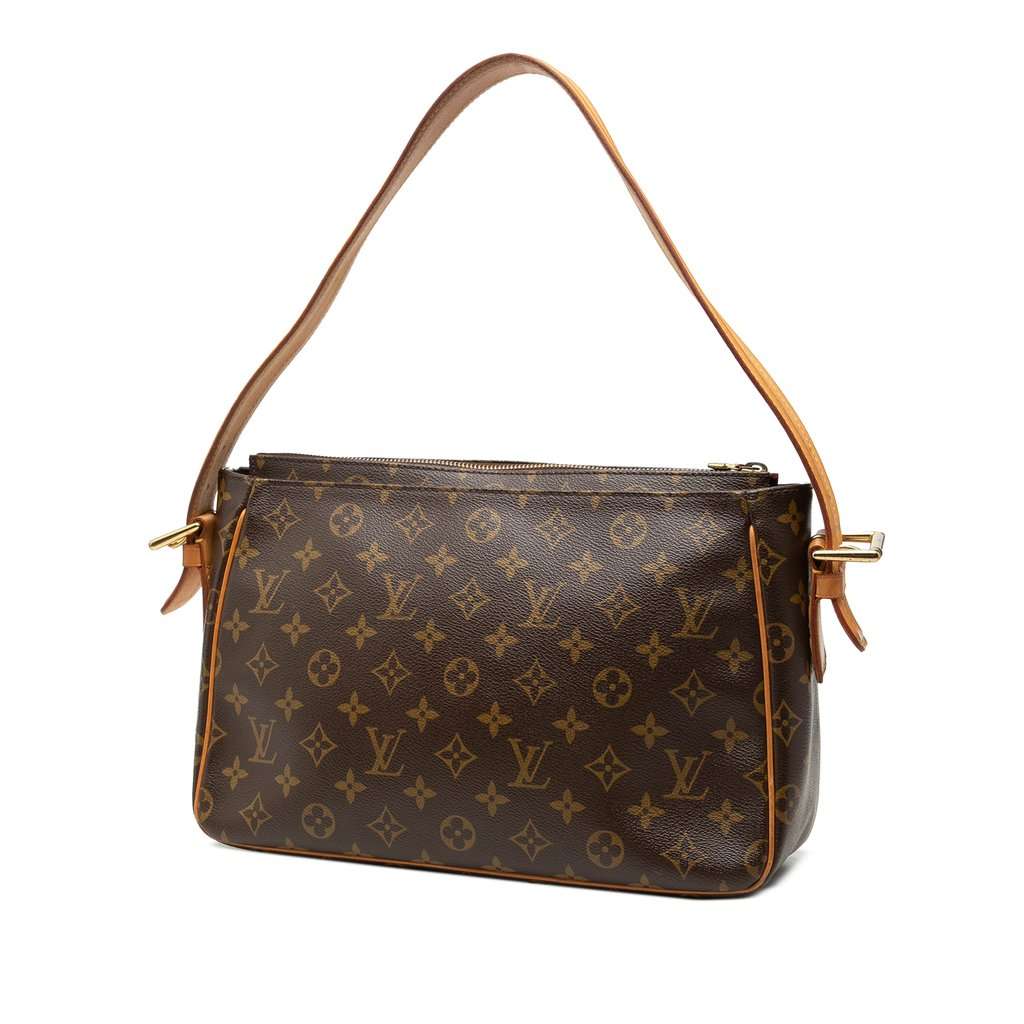 Louis Vuitton Monogram Viva Cite GM Brown Very good - Back View