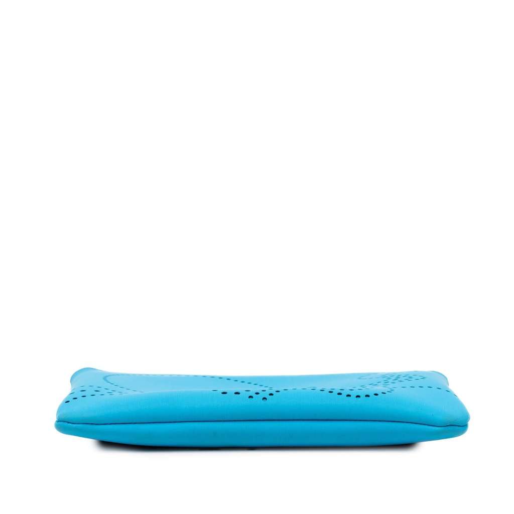 Hermès Small Perforated Nylon Neobain Poulpe Fiction Case Blue Very good - Inside View