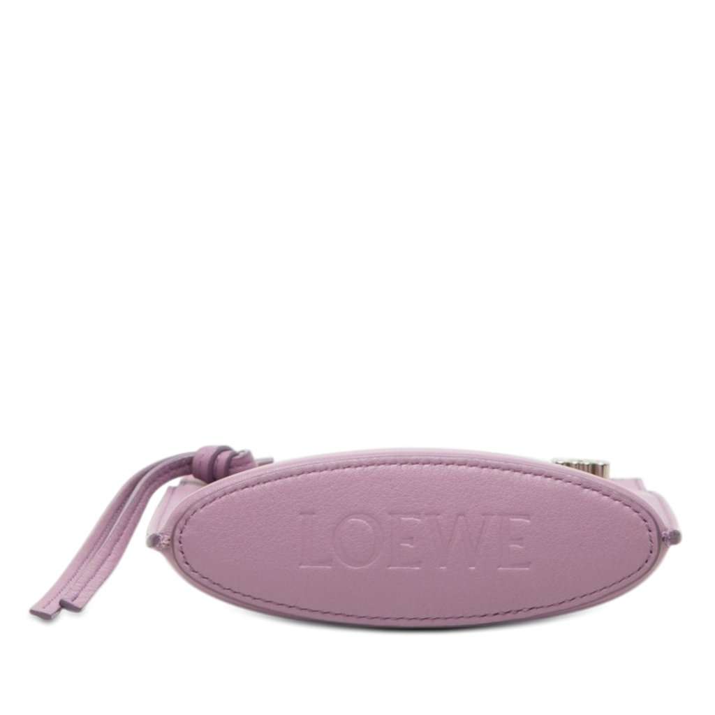 LOEWE Calfskin Dice Pocket Crossbody Purple Leather Very good condition - Inside View