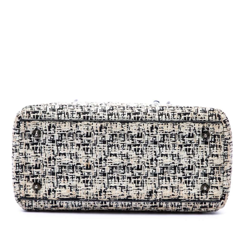 Dior Medium Tweed Lady Dior White Very good condition - Inside View