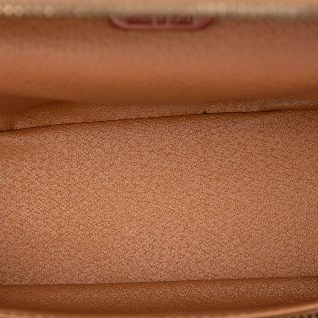 Celine Macadam Coated Canvas Vanity Bag Brown Very good condition - Model View