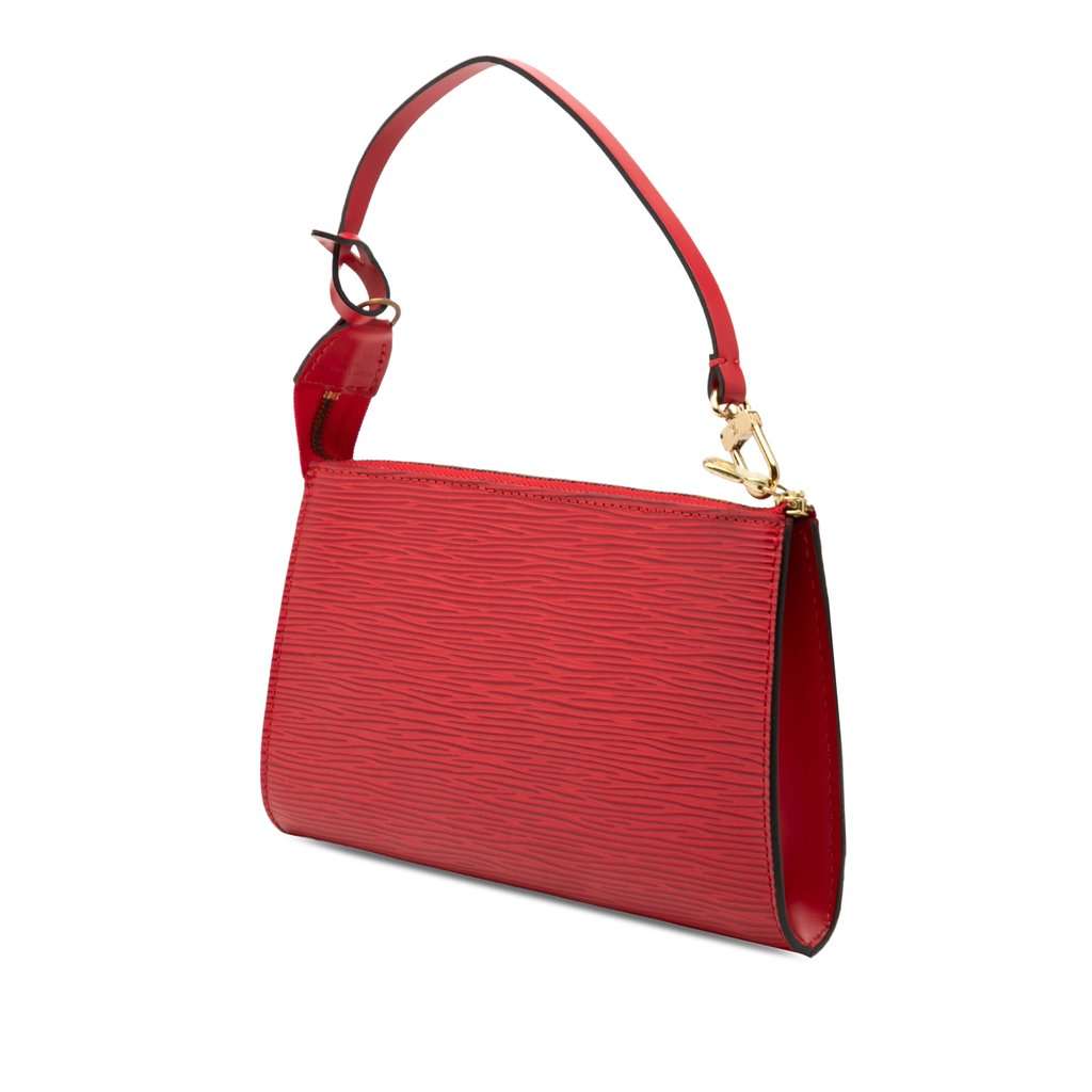 Louis Vuitton Epi Pochette Accessoires Red Leather Very good - Back View