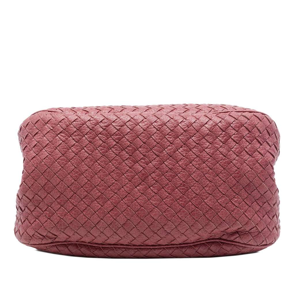 Bottega Veneta Small Nappa Intrecciato Tote Red Leather Very good condition - Inside View