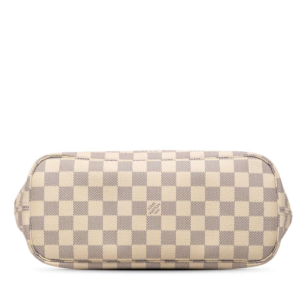 Louis Vuitton Damier Azur Neverfull PM White Very good condition - Inside View