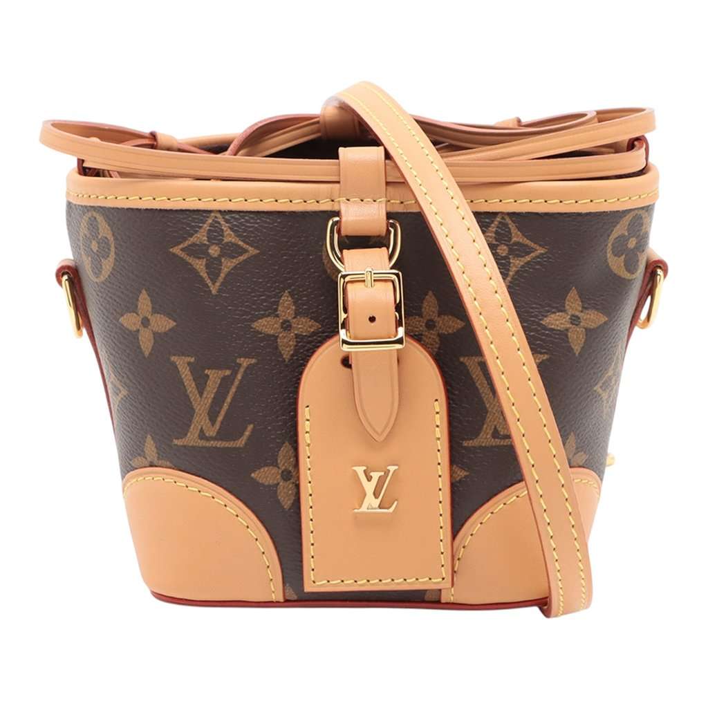 Louis Vuitton Monogram Noe Purse Brown Very good - Front View