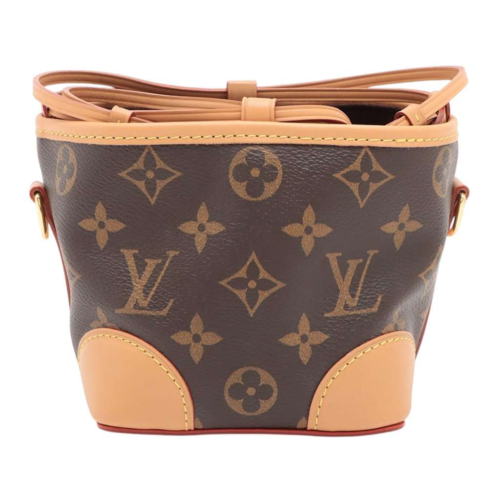 Louis Vuitton Monogram Noe Purse Brown Very good - Back View