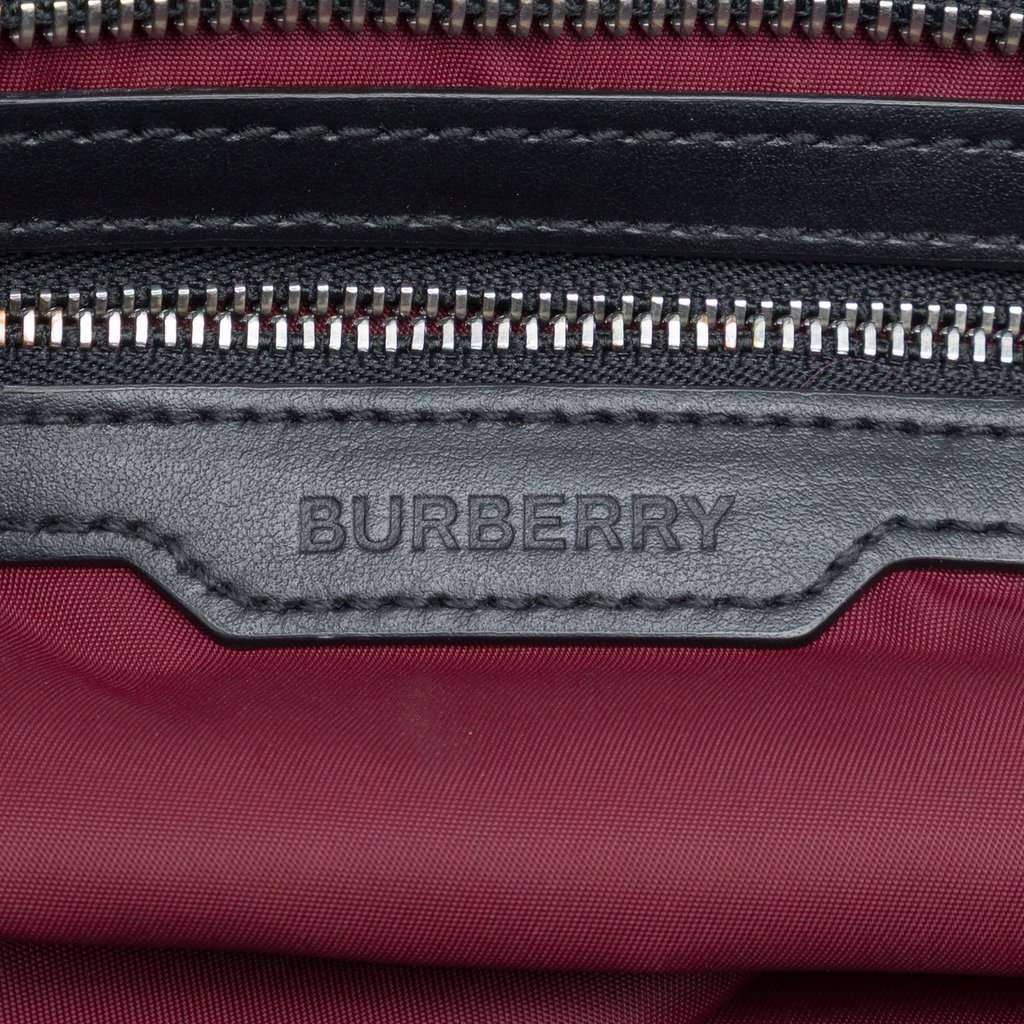 Burberry Eco Nylon Logo Tote Red Very good - Box View