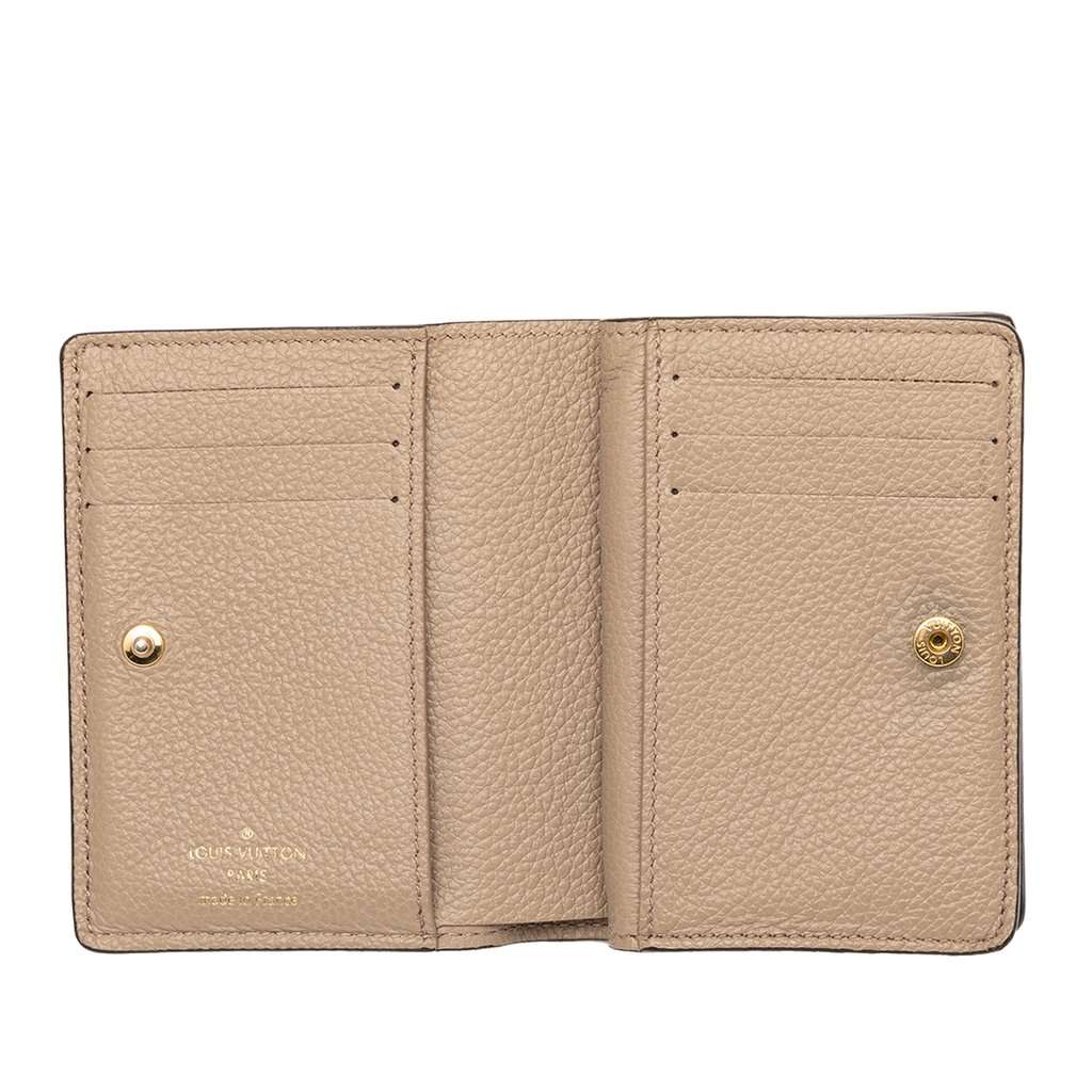 Louis Vuitton Bicolor Monogram Empreinte Giant Clea Wallet Beige Leather Very good condition - Model View