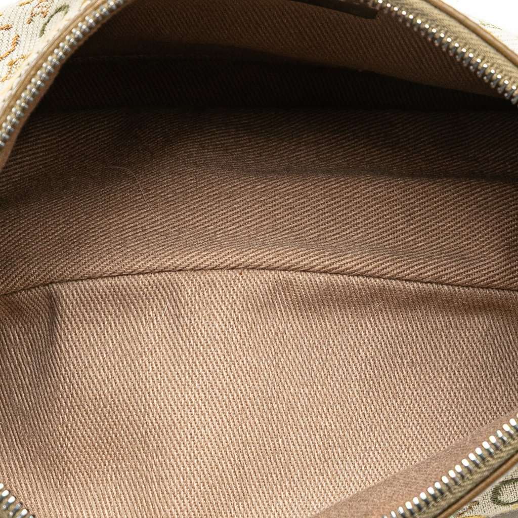Celine C Macadam Canvas Shoulder Bag Brown Very good condition - Model View